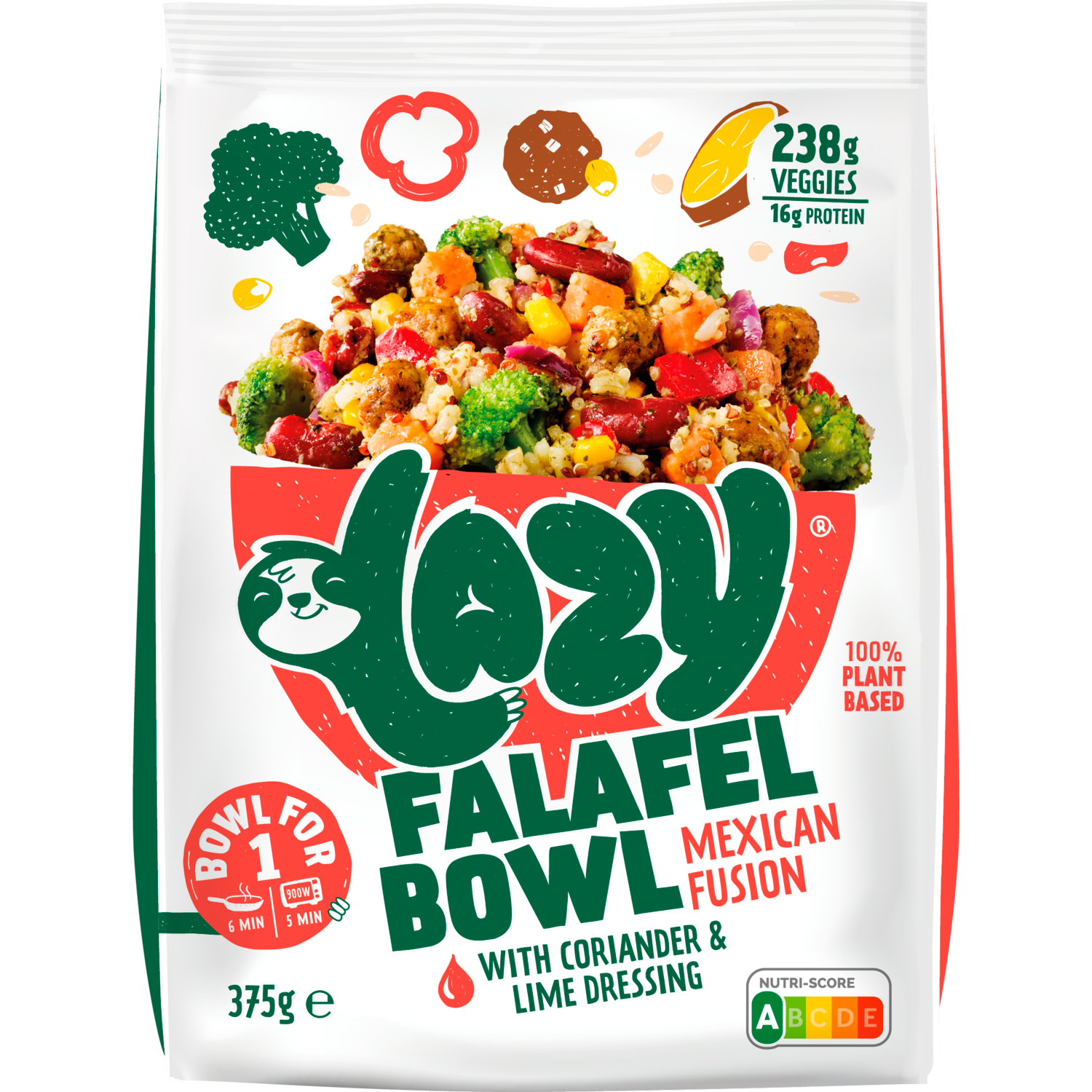 LAZY Falafel bowl mexican