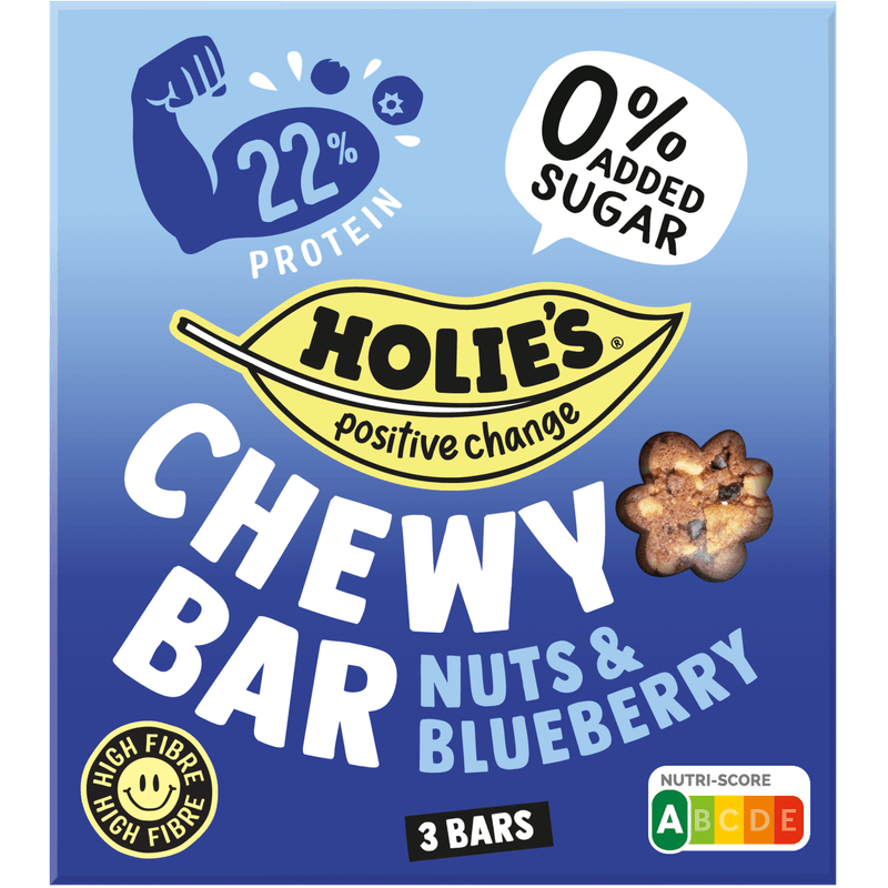 Holie's Chewy bar nuts & blueberry