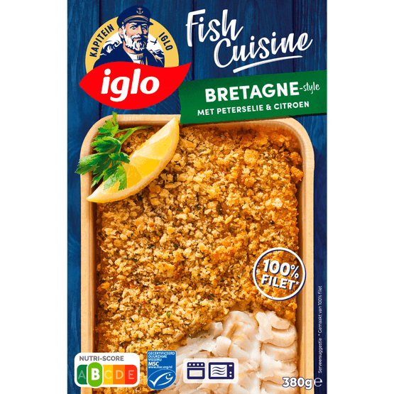 Foto van Iglo Fishcuisine bretagne op witte achtergrond