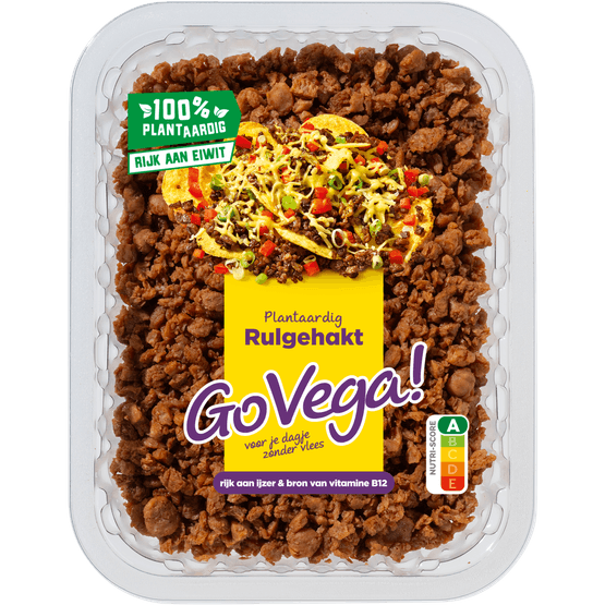 Foto van Go Vega Rulgehakt op witte achtergrond