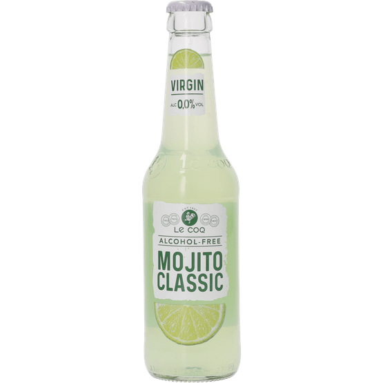 Foto van LE COQ Cocktail virgin mojito 0.0% op witte achtergrond