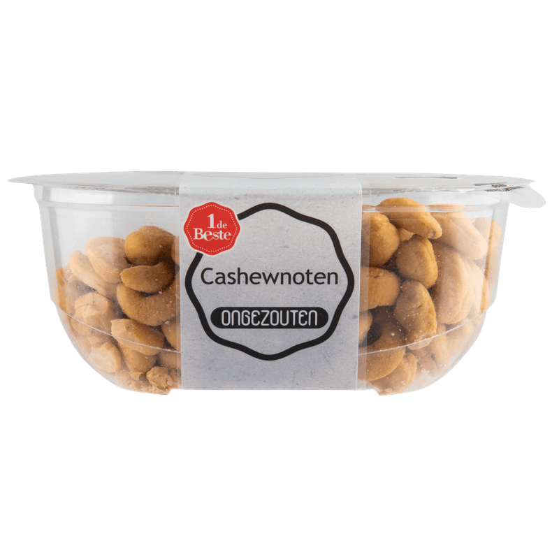 1 De Beste Cashewnoten ongezouten