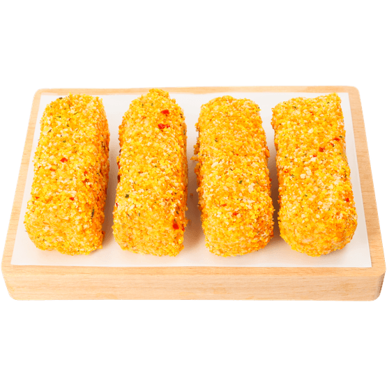 Foto van VLEESCHMEESTER Smulrol 4 st. op witte achtergrond