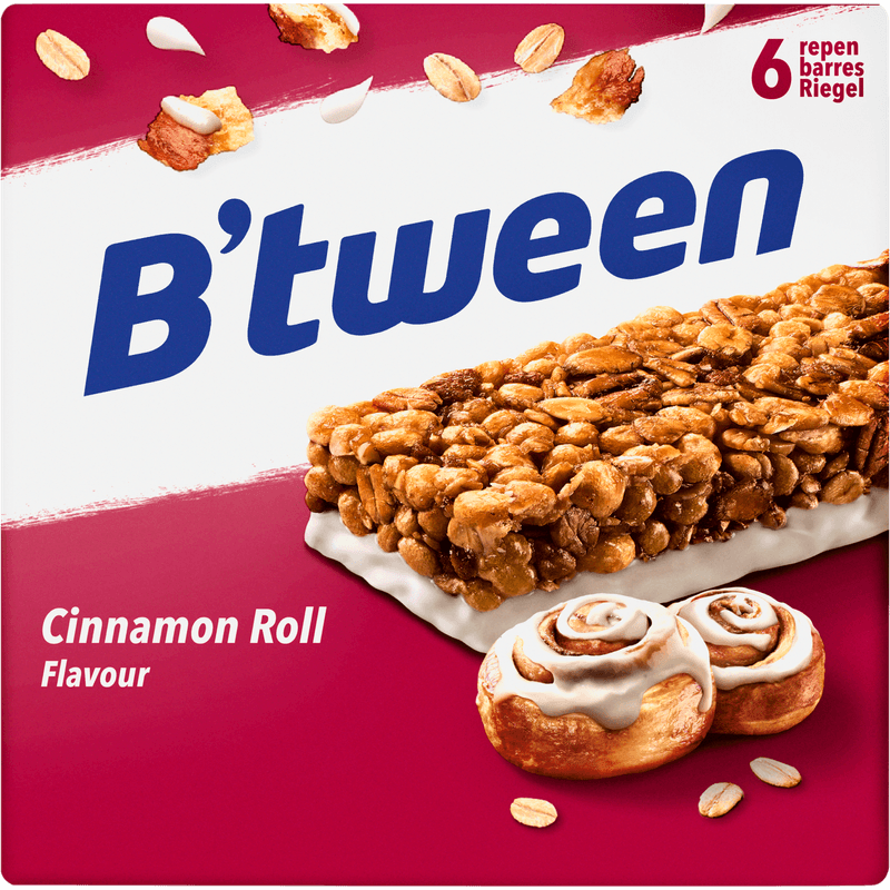 B'tween Cinnamon Roll Flavour 6 x 23 g