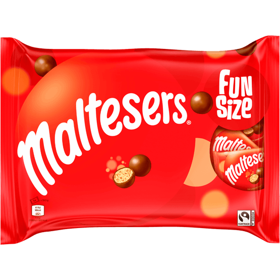 Foto van Maltesers Uitdeelzak 11 st. op witte achtergrond