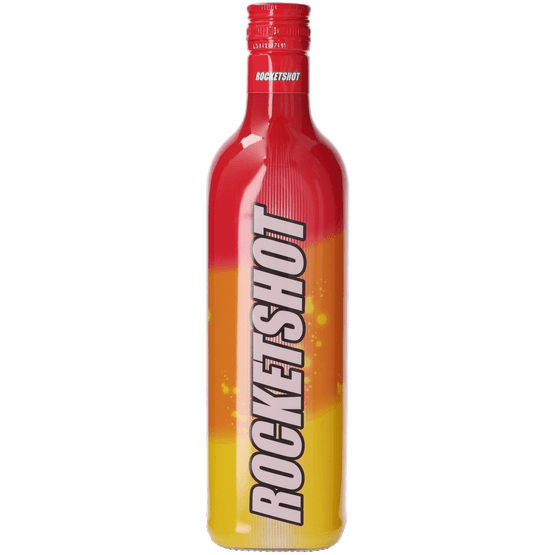 Foto van Rocketshot Likeur op witte achtergrond