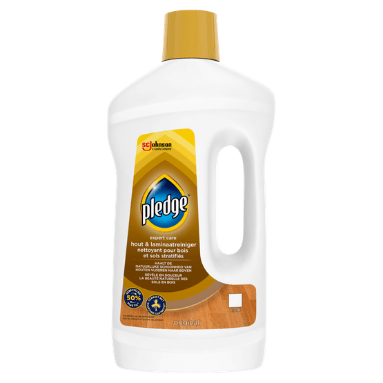Foto van Pledge Laminaatreiniger 5 in 1 op witte achtergrond