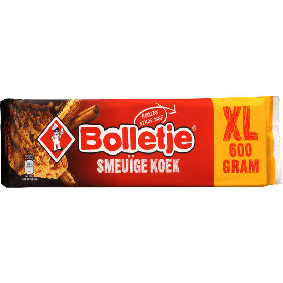 Foto van Bolletje Ontbijtkoek naturel ongesneden xl op witte achtergrond