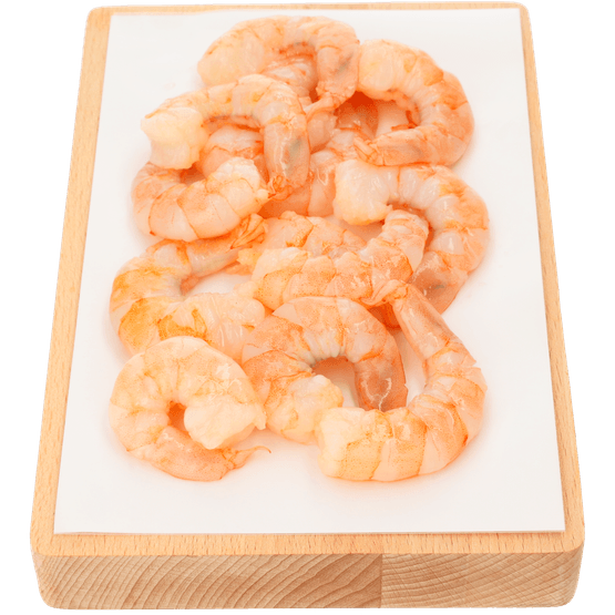 Foto van Wokgarnalen naturel groot op witte achtergrond