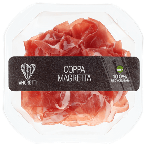 Foto van Amoretti Coppa margretta op witte achtergrond