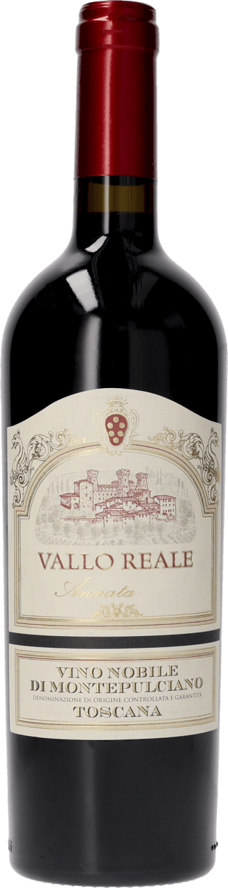 Foto van Vallo Reale Vino Nobile Di Montepulciano op witte achtergrond