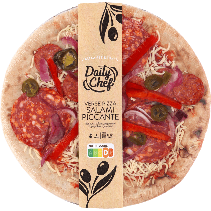 Daily Chef Pizza salami picante