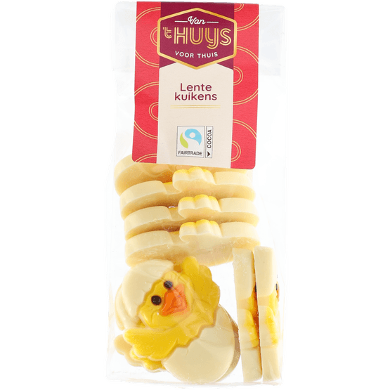 Foto van Van 't Huijs Lentekuikens wit op witte achtergrond