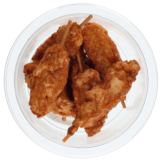 Foto van Bits & Bites Kipdij-spies op witte achtergrond