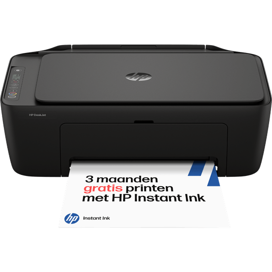 Foto van Hewlett Packard Deskjet 2910 printer all-in-one op witte achtergrond