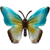 Thumbnail van variant Deco vlinder metaal 4ass