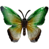 Thumbnail van variant Deco vlinder metaal 4ass