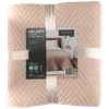Thumbnail van variant Luxe velvet bedsprei 240 x 220 cm