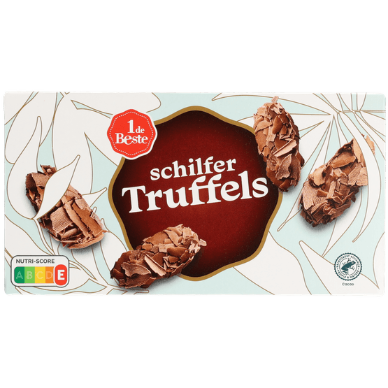 Foto van 1 de Beste Schilfertruffels op witte achtergrond