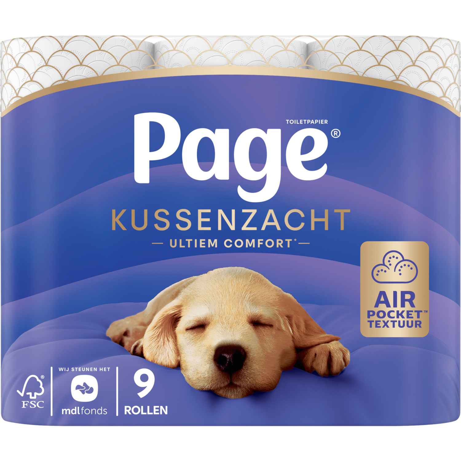 Page Toiletpapier kussenzacht