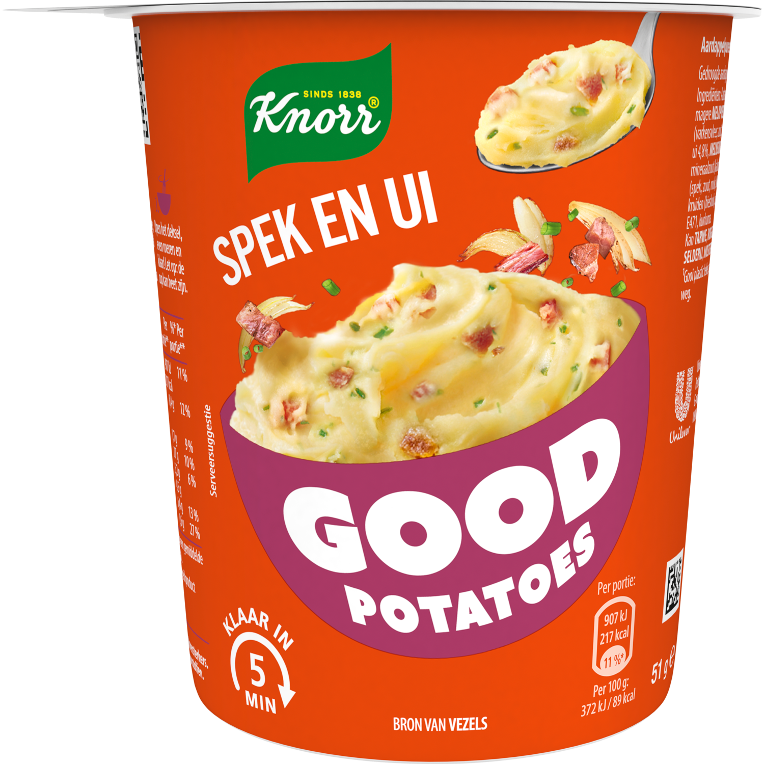 Knorr Good potatoes spek met ui