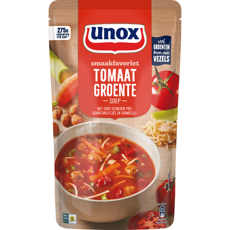 Unox Soep In Zak Tomaat groentesoep