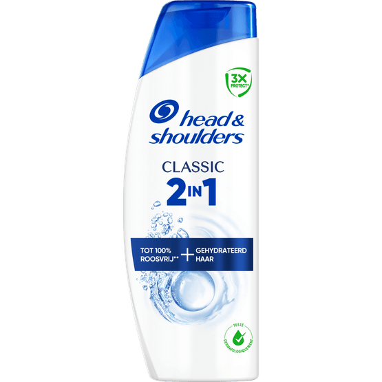 Foto van Head & Shoulders Shampoo classic 2-in-1 op witte achtergrond