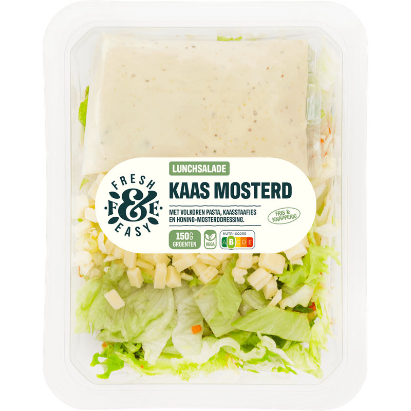 Fresh & easy Lunchsalade kaas mosterd