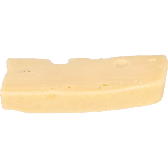 Foto van BITS & BITES Franse emmentaler op witte achtergrond