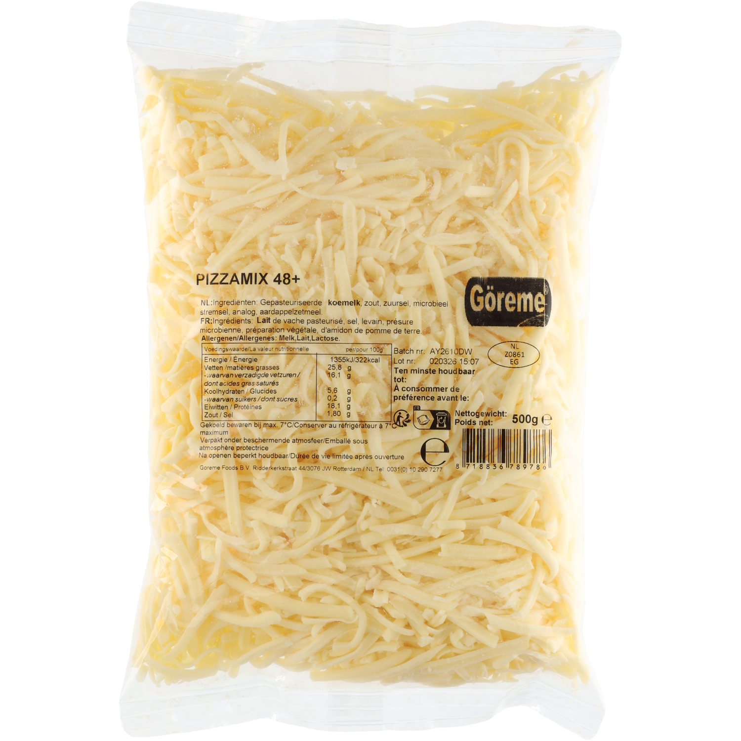 Goreme Geraspte kaas