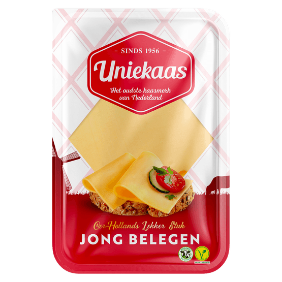 Foto van Uniekaas Jong belegen 48+ stuk op witte achtergrond