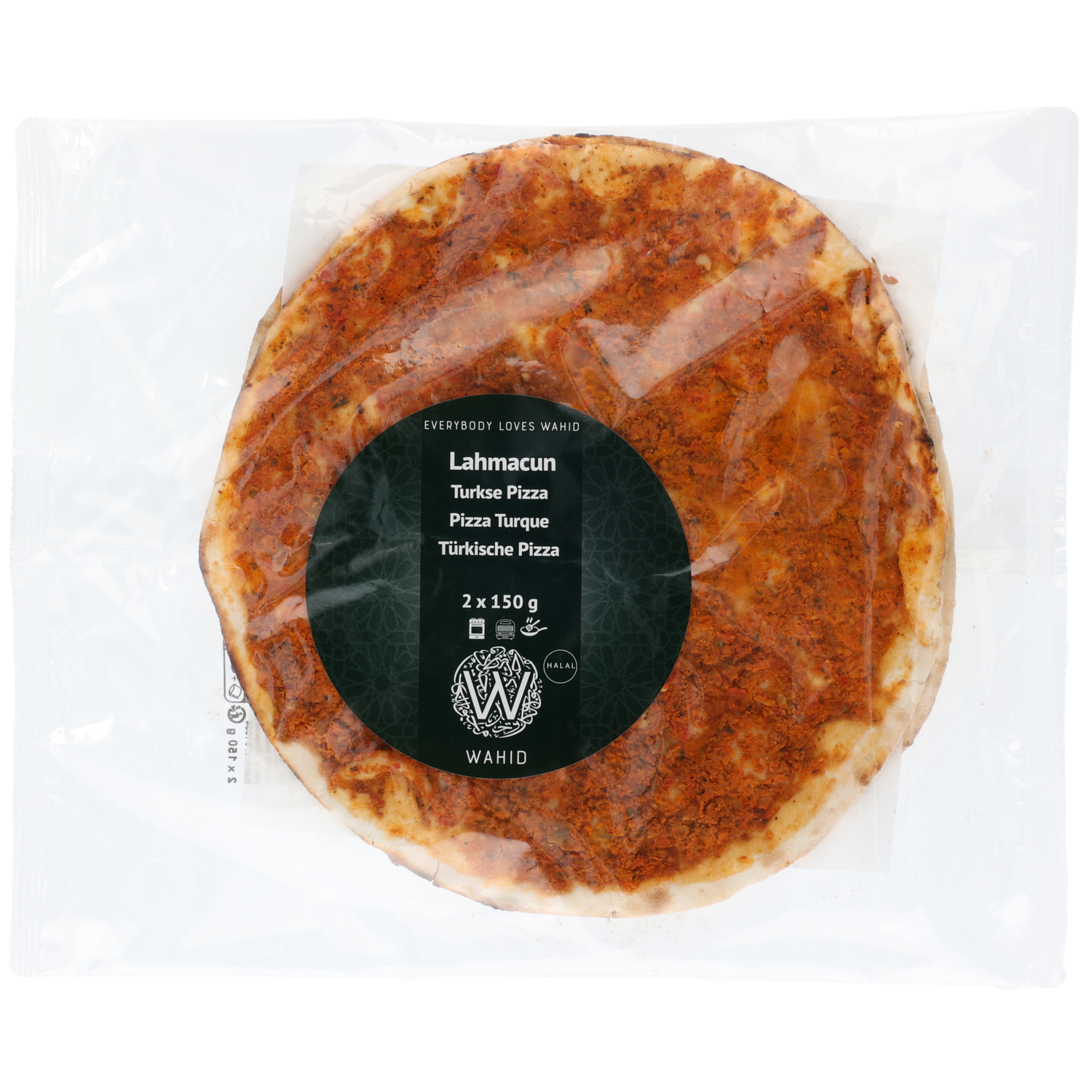 Wahid Turkse pizza lahmacun 2 st.