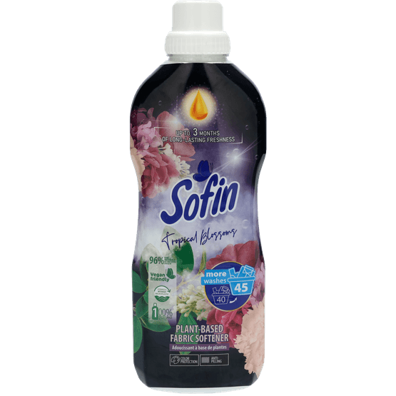 Foto van SOFIN Wasverzachter tropical blossom 45wb op witte achtergrond