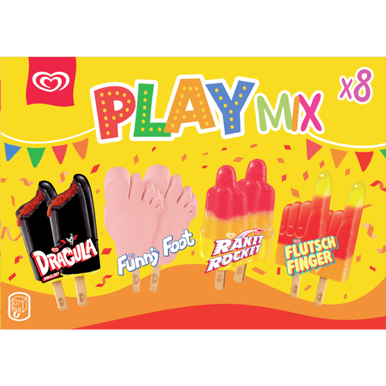 Foto van Ola Playmix 8 st. op witte achtergrond