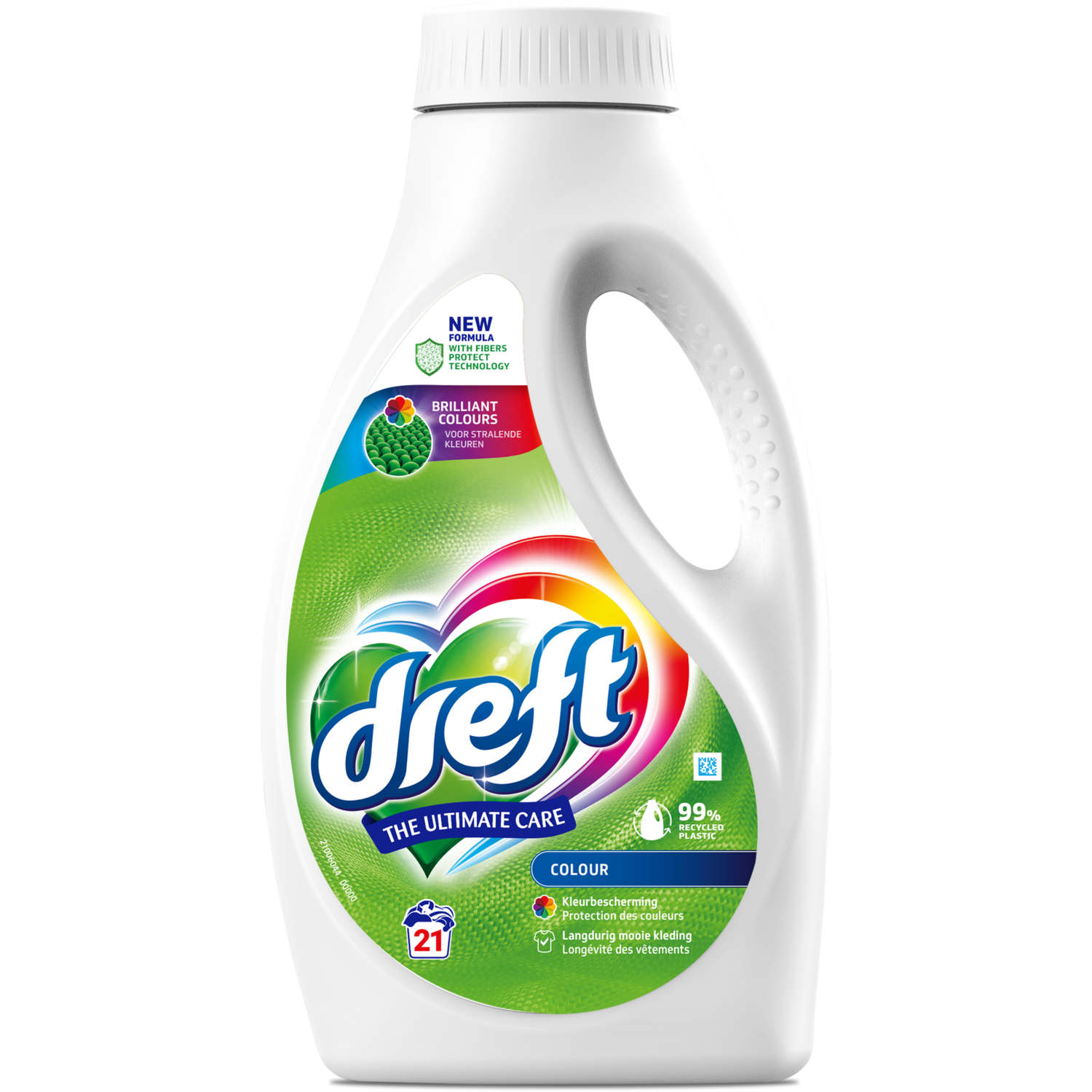 Dreft Vloeibaar wasmiddel care colour 21 wasbeurten
