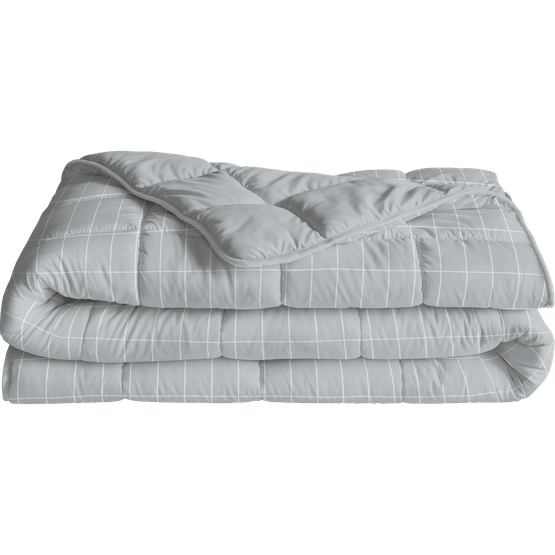 Foto van Bedrukt zomerdeken 140x200cm met kussensloop ass. op witte achtergrond