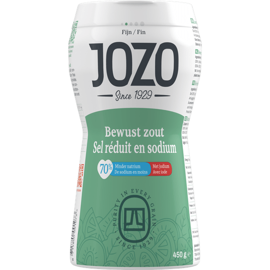 Foto van Jozo Zout light op witte achtergrond