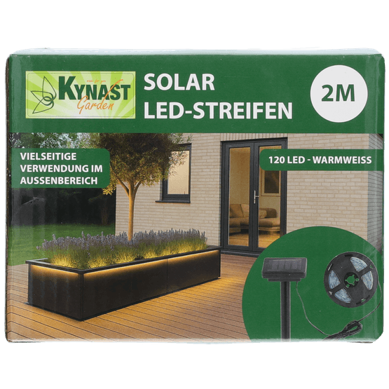 Foto van Solar led strip 2mtr op witte achtergrond