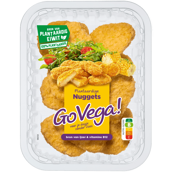 Foto van Go Vega Nuggets op witte achtergrond