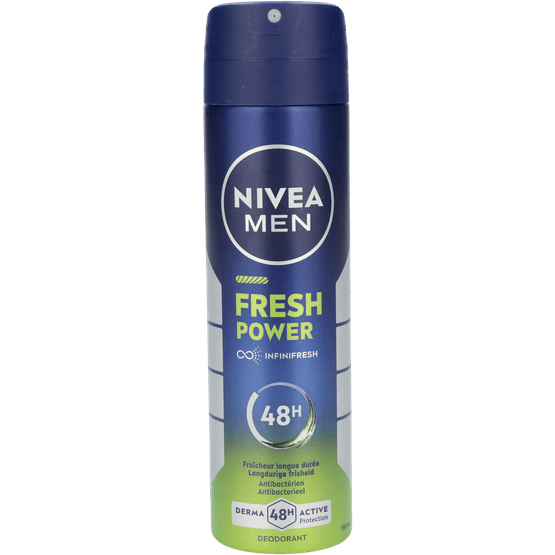 Foto van Nivea Deospray men fresh power op witte achtergrond
