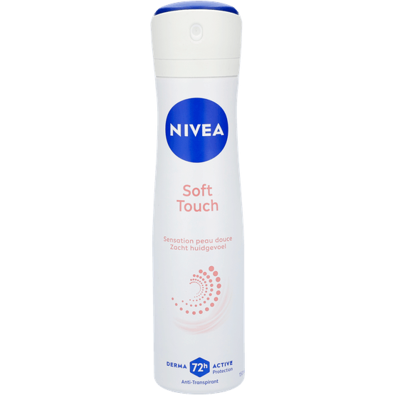 Foto van Nivea Deospray soft touch op witte achtergrond