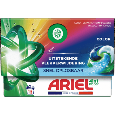 Ariel All-in-1 pods color - 15 Stuks