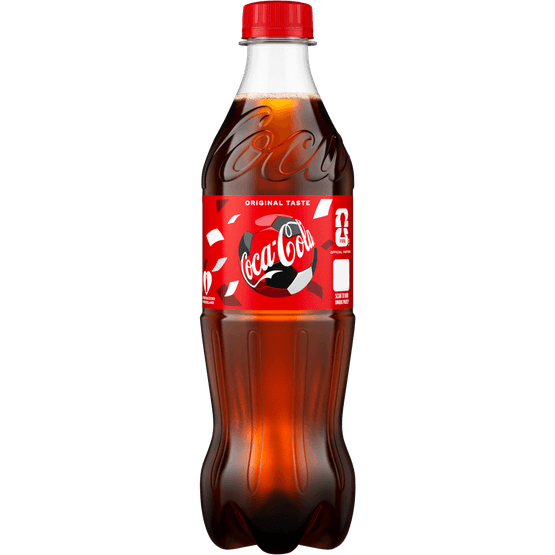 Foto van Coca-Cola Regular op witte achtergrond