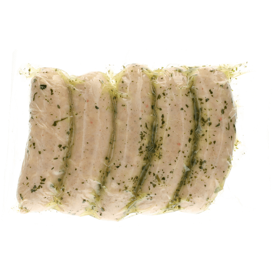 Foto van VLEESCHMEESTER Bbq worst provencaals 5 st. op witte achtergrond
