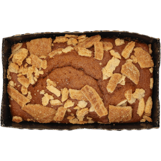 Foto van Bakker Bollebof Cake karamel-stroopwafel op witte achtergrond
