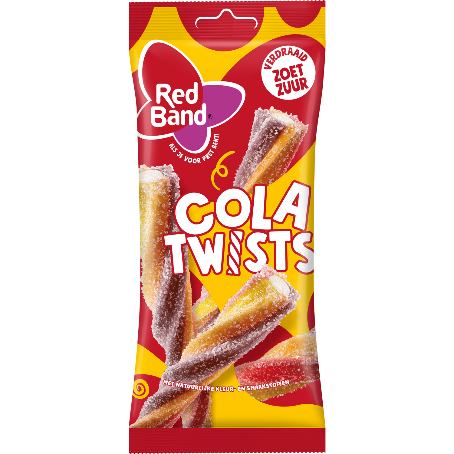 Red Band Snoepsticks cola twists