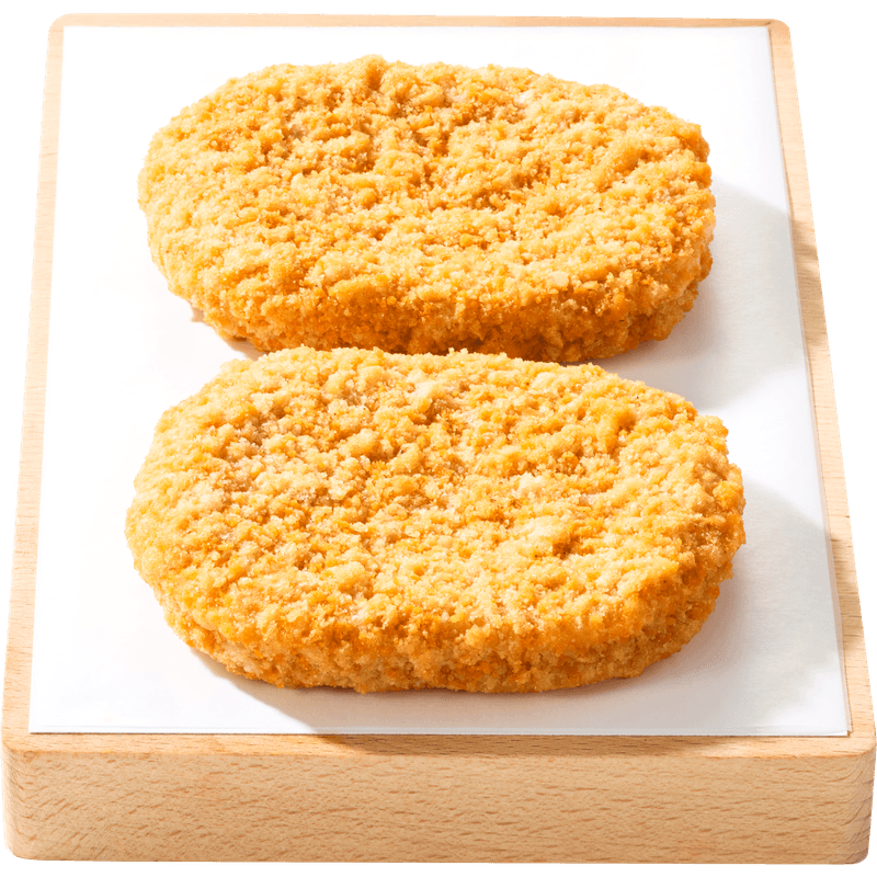 Zalmburger gepaneerd 2 st.
