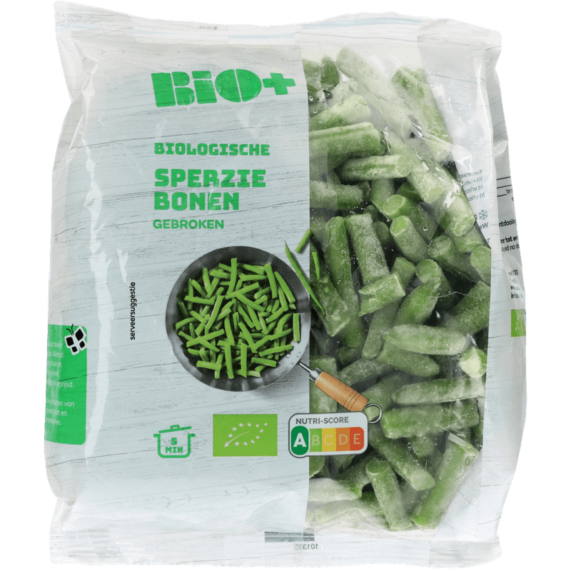 BIO+ Sperziebonen gebroken