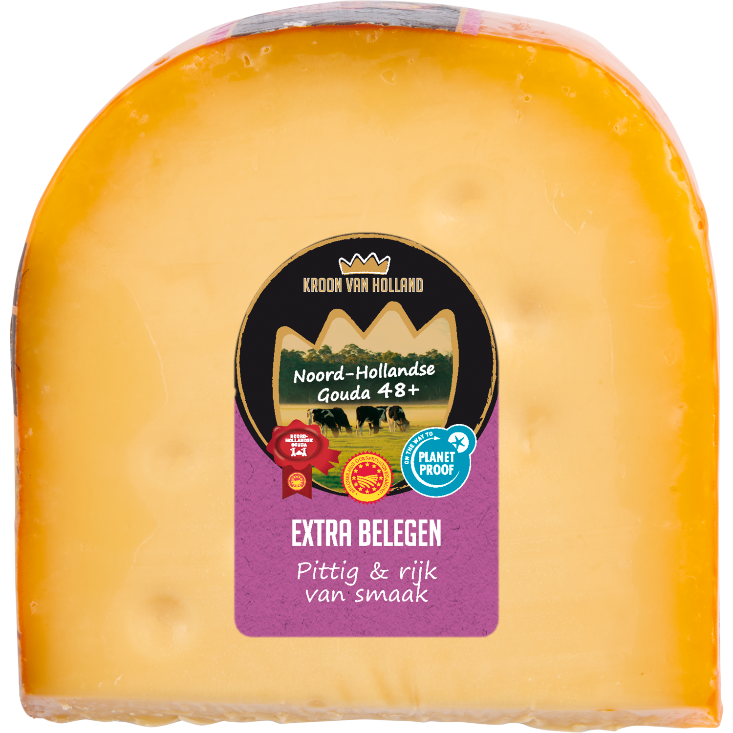 Kroon van Holland Extra belegen kaas 48+ stuk