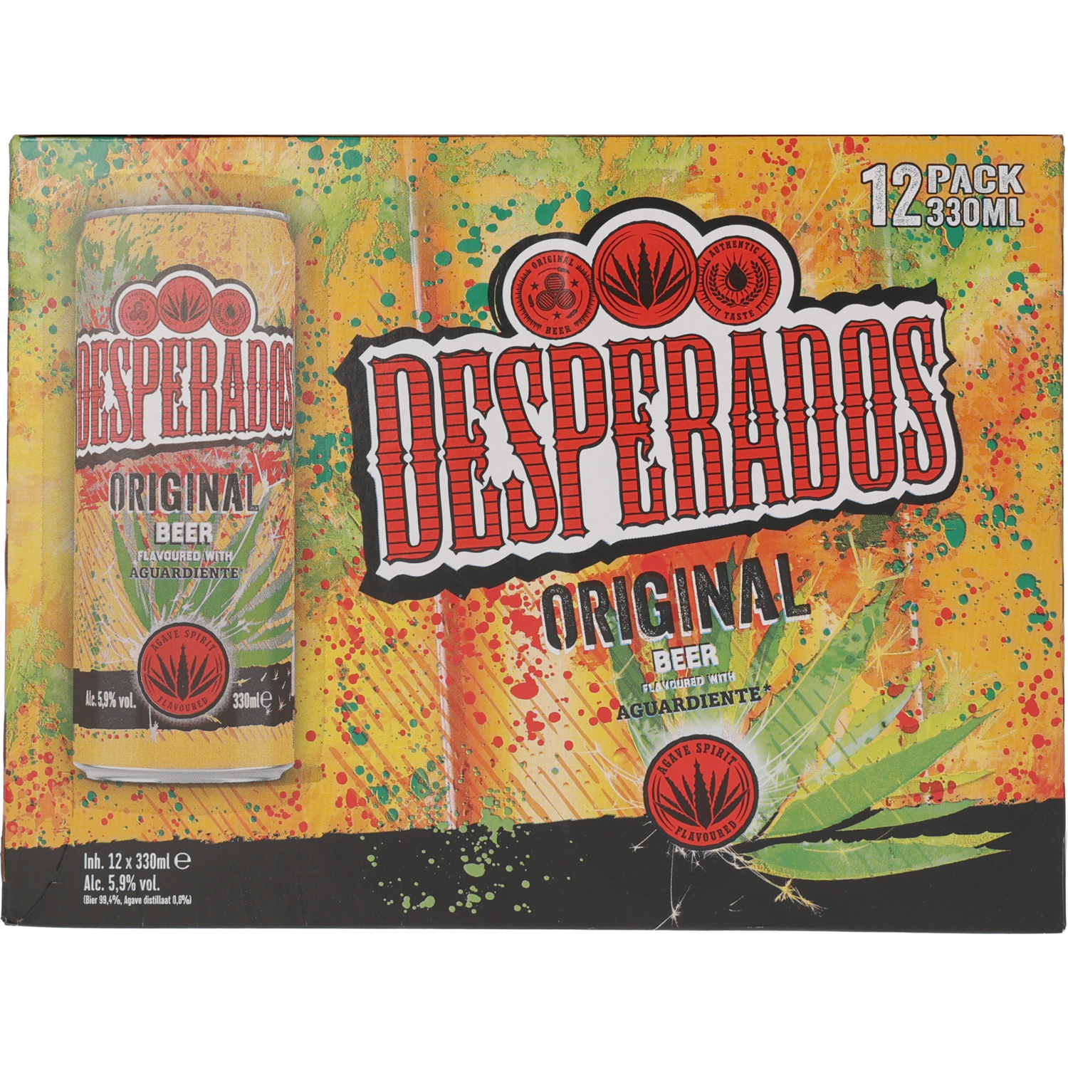 Desperados Bier regular 12st.